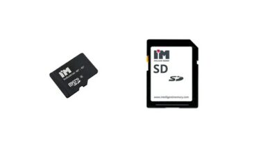 Sofort Lieferbar: Industrielle SD- und microSDs von Intelligent Memory