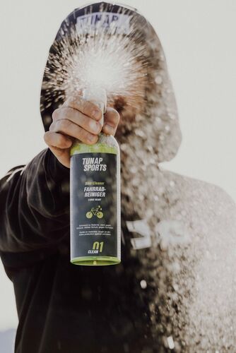 Tunap Sports Fahrradreiniger jetzt in der Recyclingflasche