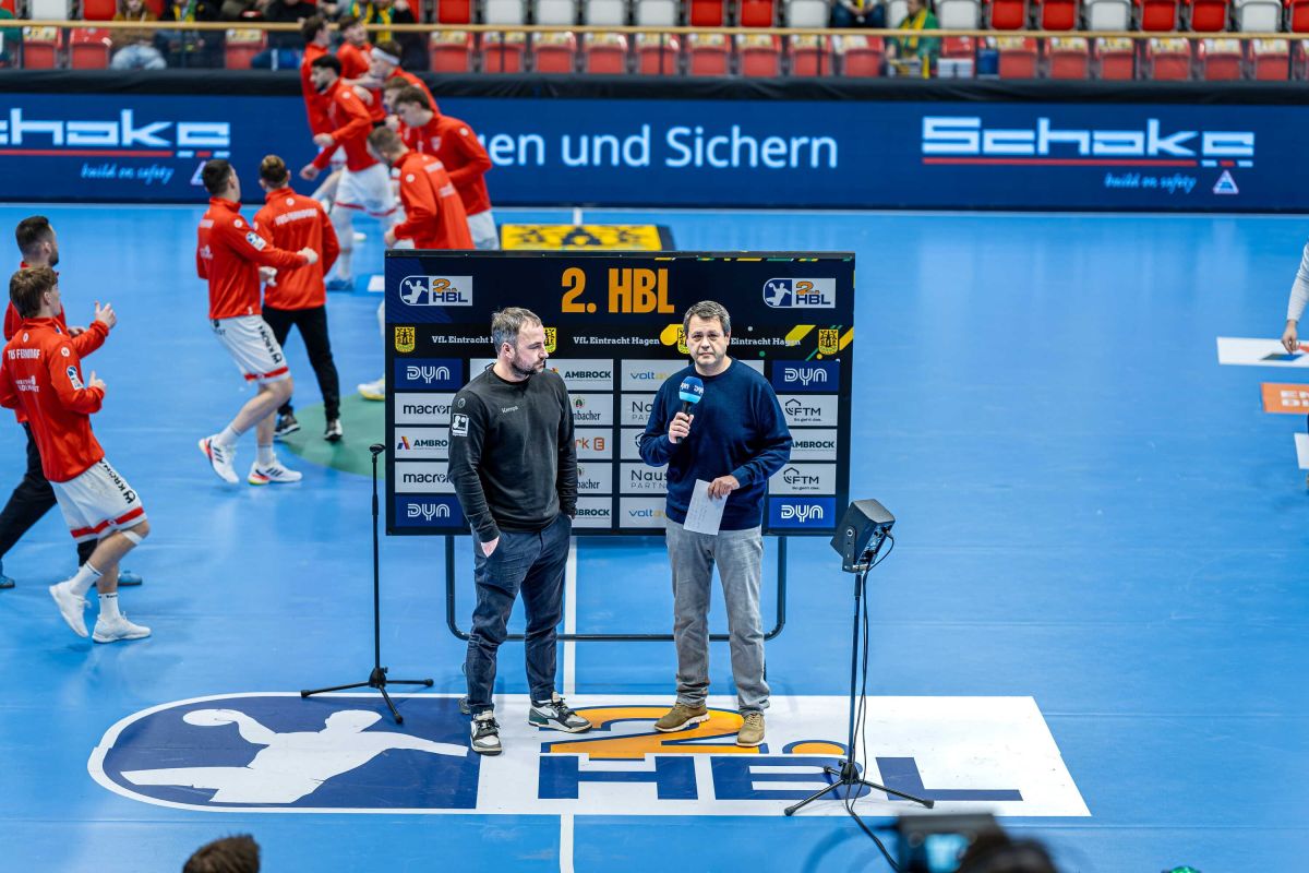 TV-Kommentator Andreas Klement bei DYN im Einsatz – 2. Handball-Bundesliga sorgt bundesweit für Diskussion