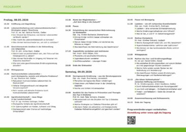 UGB-Tagung „Ernährung aktuell“