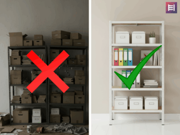 Wenn das Regal nicht passt: Wie Standardgrößen Wohnraum, Keller und Garage blockieren