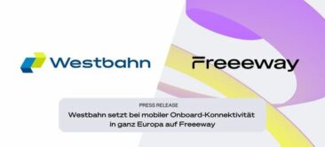 Westbahn setzt bei mobiler Onboard-Konnektivität in ganz Europa auf Freeeway