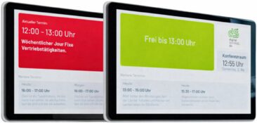 Digitale Türschilder für Outlook, Exchange, Google und Notes von digitalSIGNAGE.de