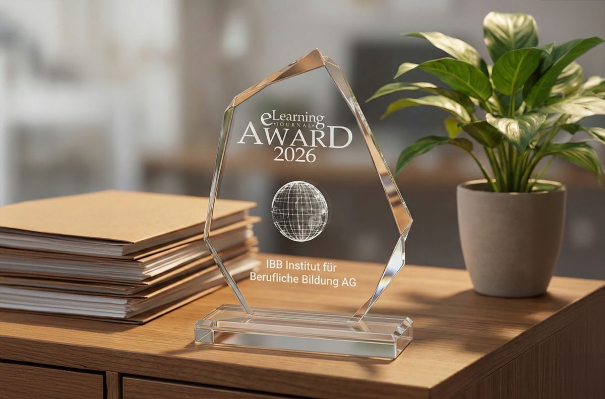 eLearning AWARD 2026: IBB für innovatives adaptives Lernsystem ausgezeichnet