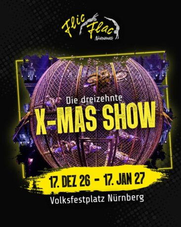 Flic Flac is back: Vorverkaufsstart für die 13. X-Mas Show in Nürnberg