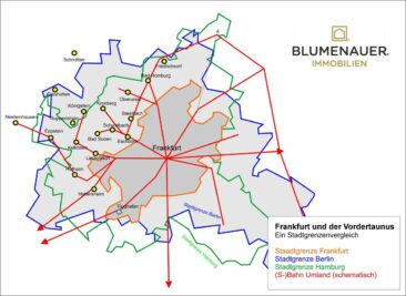 Frankfurt: Die Weltstadt, die sich kleiner macht, als sie ist