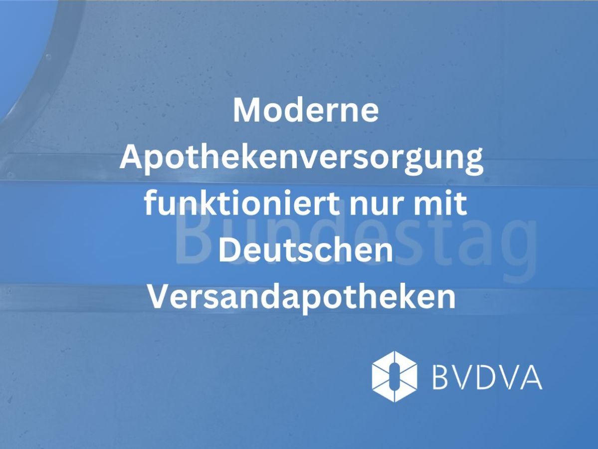 Für eine moderne Apothekenversorgung