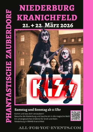 „KISS Reloaded auf Deutschlandtour: Psycho Circus Show begeistert auf der Niederburg Kranichfeld“