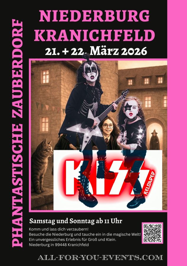 „KISS Reloaded auf Deutschlandtour: Psycho Circus Show begeistert auf der Niederburg Kranichfeld“