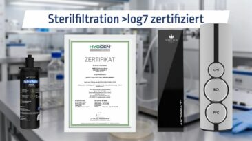 LOG7-zertifizierte Keimsperre für hohe mikrobiologische Sicherheit in WERTACH Quelle Filtersystemen