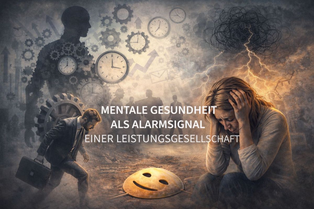 Mentale Gesundheit: Alarmsignal einer Leistungsgesellschaft, die Menschen zu Funktionseinheiten macht