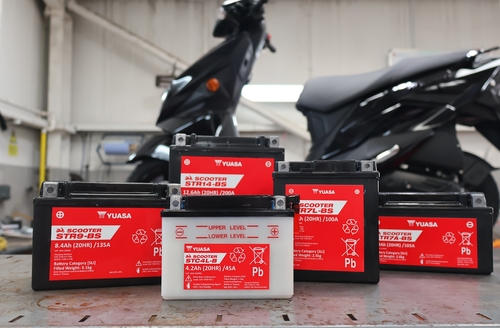 Neue Yuasa Scooter-Batteriereihe