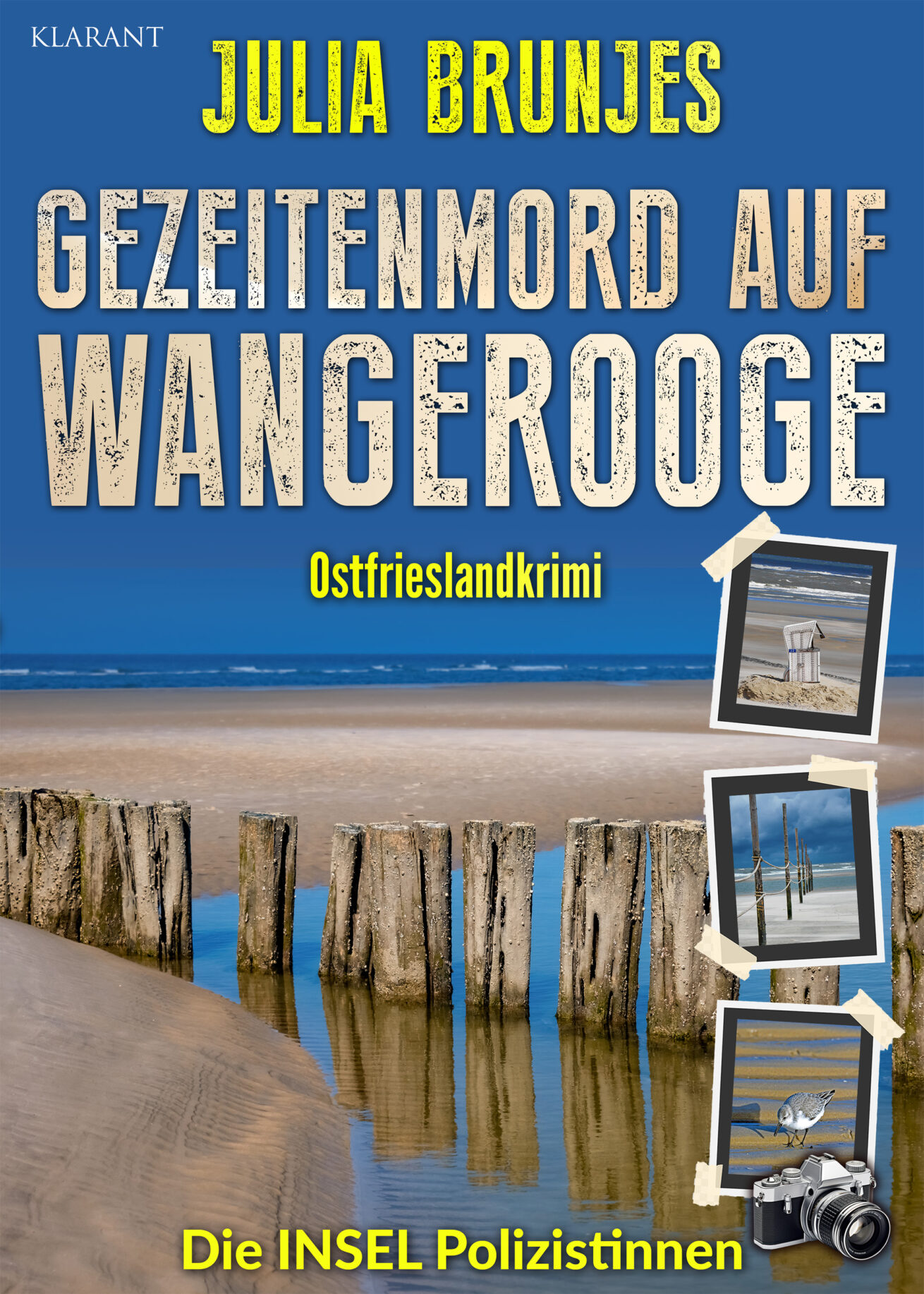 Neuerscheinung: Ostfrieslandkrimi „Gezeitenmord auf Wangerooge“ von Julia Brunjes im Klarant Verlag