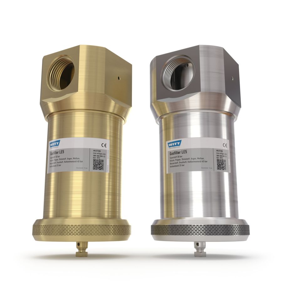 Neues Modell LE5 – 2″-Gasfilter für höchste Anforderungen