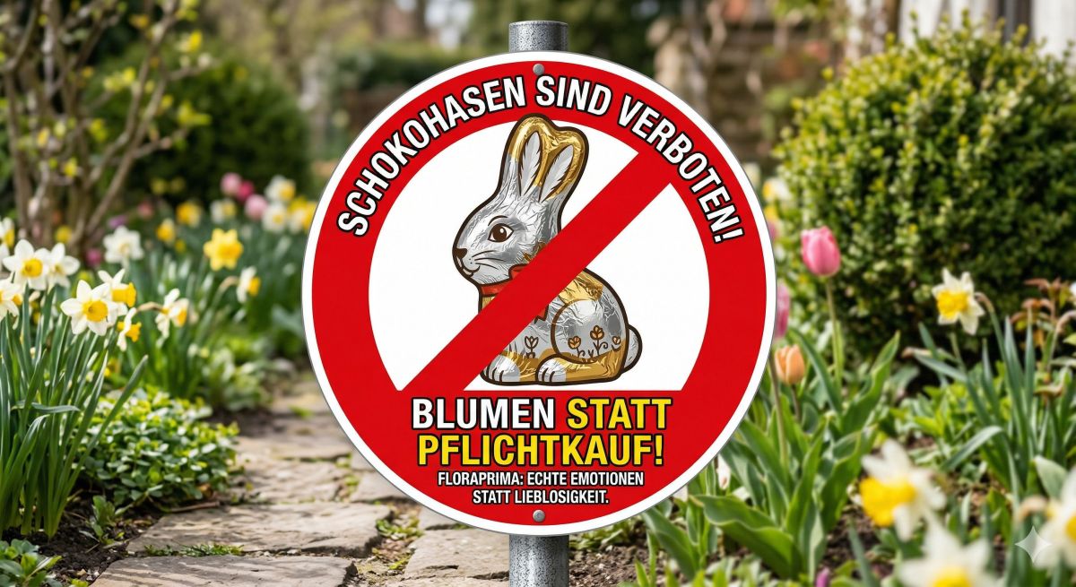 Schokolade kann jeder: 82 Prozent halten Blumen für das persönlichere Ostergeschenk