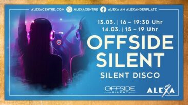 Silent Disco im ALEXA mit Offside Silent