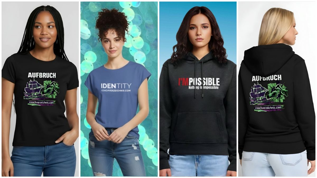 Statement-Mode: coachverzeichnis.com startet Merchshop für die Coaching-Branche