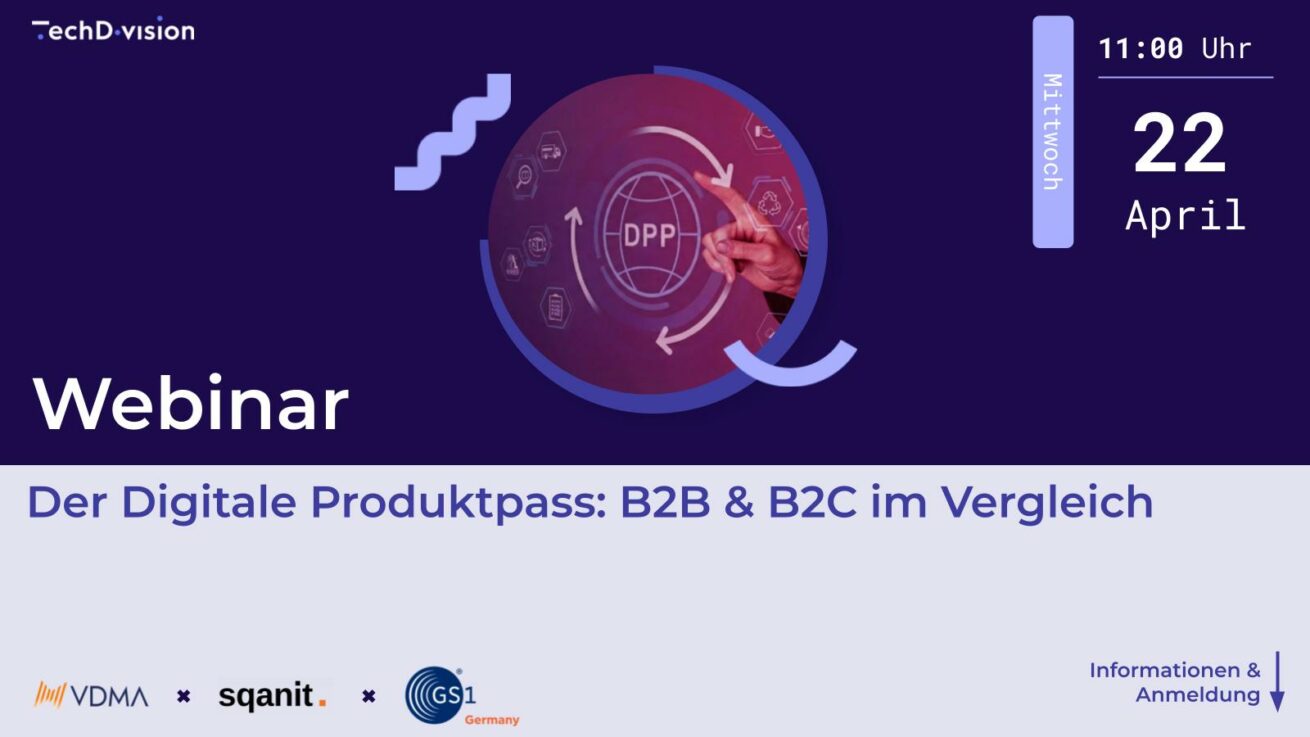 TechDivision veranstaltet Webinar zum Digitalen Produktpass – B2B und B2C erstmals gemeinsam beleuchtet