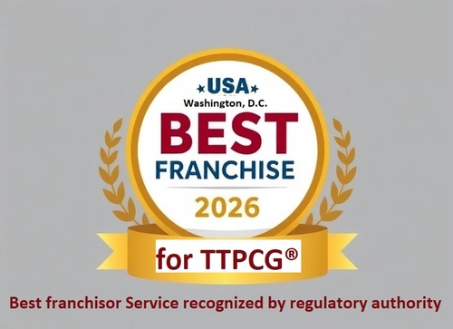 TTPCG® wurde als bester Franchisegeber Dienstleistung ausgezeichnet