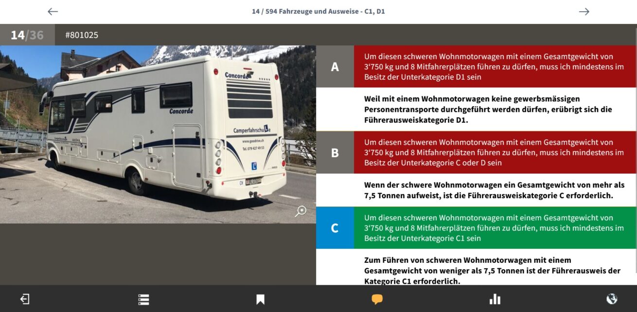 C1 Theorieprüfung: Wohnmobil & leichte LKW sicher bestehen