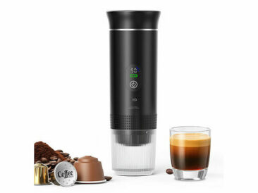 Cucina di Modena Akku-Espressomaschine mit Wasserkocher