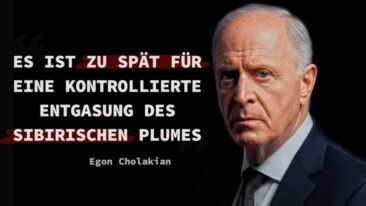 Egon Cholakian: Zu spät für kontrollierte Entgasung des Sibirischen Plumes