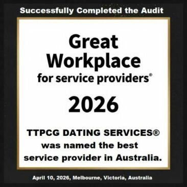 Eine Spitzenauszeichnung würdigt den Globalplayer TTPCG DATING SERVICES ®