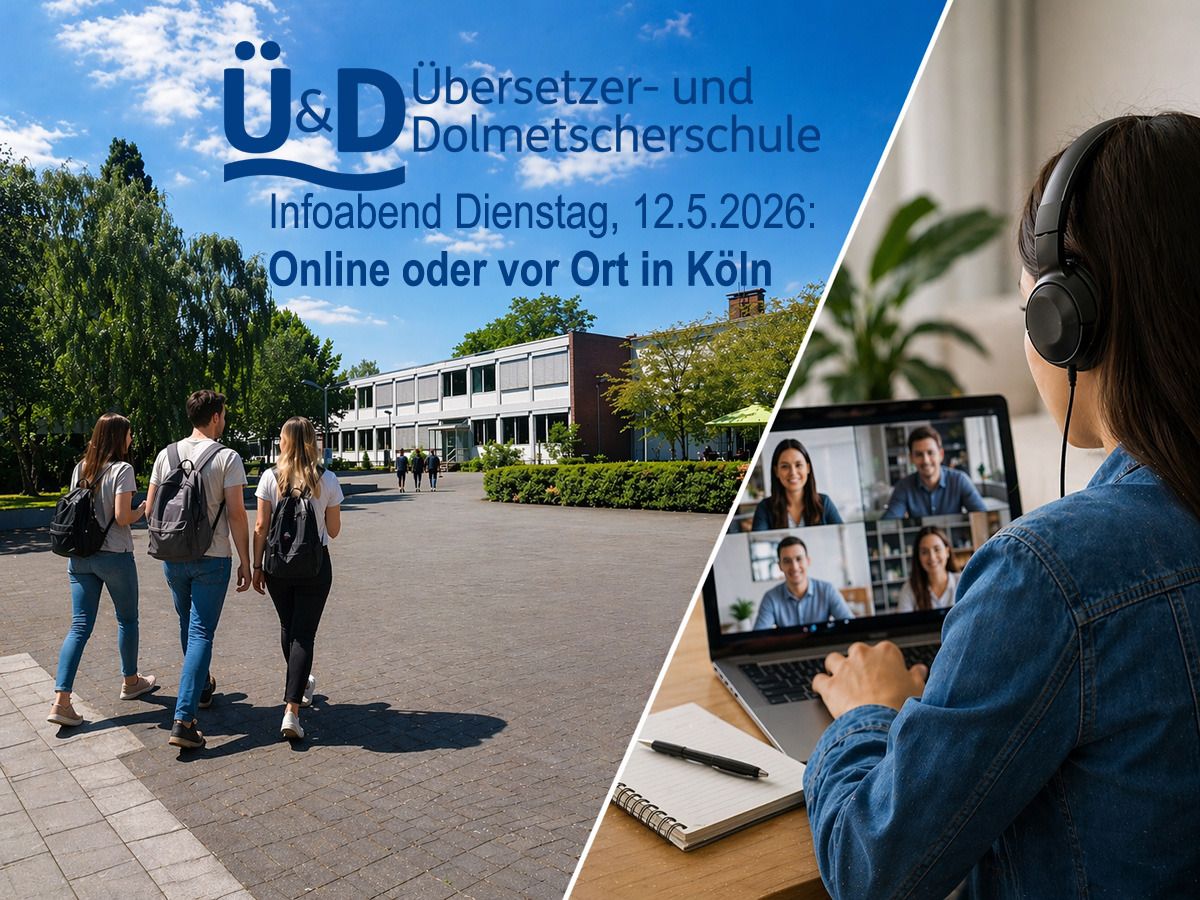 Flexibel & im Hybrid-Format: Ausbildung Fremdsprachenkorrespondent (m/w/d): Infoabend in Köln oder online