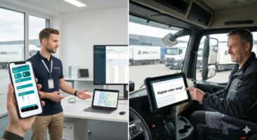 Flotten-Digitalisierung ohne Großprojekt: Zwei Einstiege, ein System – schneller produktiv werden