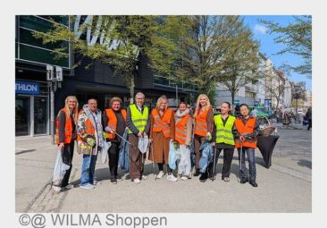 Glanzleistung für die „Wilmi“: KehrDay 2026 befreit Berlins älteste Fußgängerzone von Zigarettenstummeln, Kronkorken und Großstadtmüll