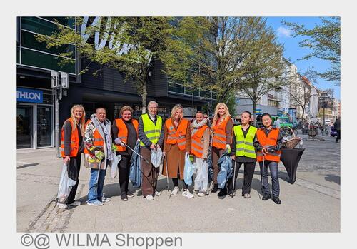 Glanzleistung für die „Wilmi“: KehrDay 2026 befreit Berlins älteste Fußgängerzone von Zigarettenstummeln, Kronkorken und Großstadtmüll