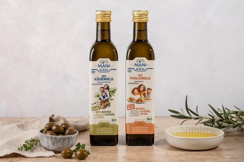 Helden für jeden Tag: MANI Bläuel Bio-Olivenöle für die Alltagsküche
