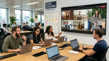 Hybrides Arbeiten im Fokus: Chancen und Herausforderungen