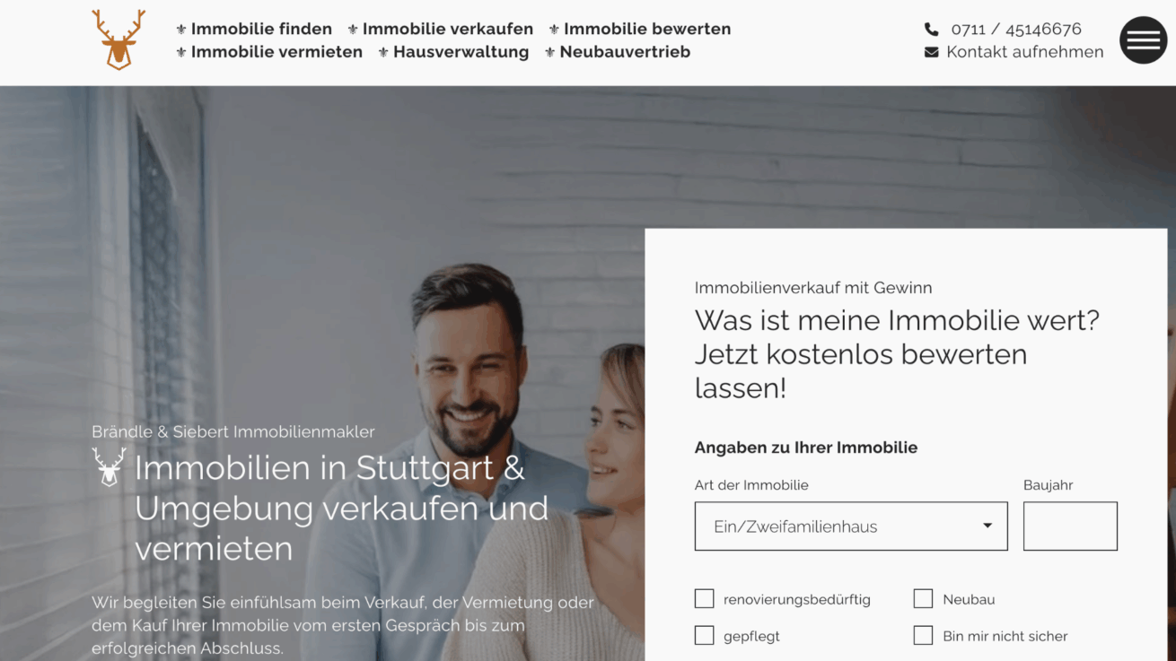 Immobilienmakler Stuttgart & Filderebene – Brändle & Siebert Immobilien GmbH