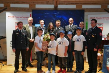Kinderfeuerwehren gewinnen ERLUS Feuerwehrpreis