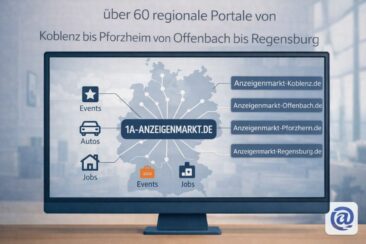 Koblenz zeigt wie Anzeigenmärkte Mittelzentren digital sichtbar machen
