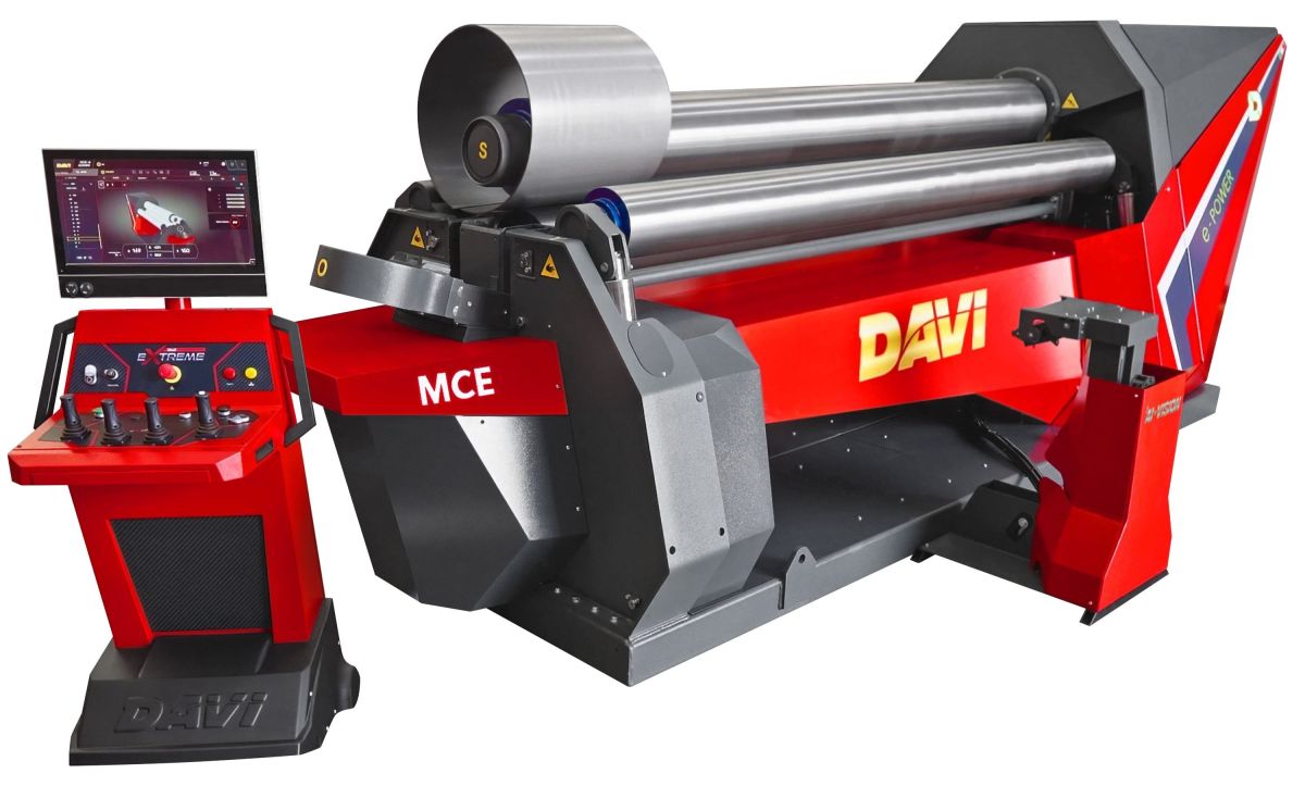 Messe-Highlight TUBE 2026: Rundbiegen in neuer Dimension – mit der vollelektrischen MCE e-POWER von Davi