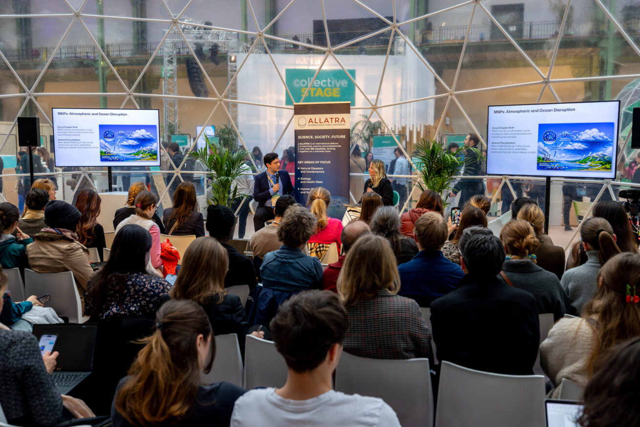 Nanoplastik in der Biosphäre: ALLATRA Expertenworkshop beim ChangeNOW-Gipfel in Paris
