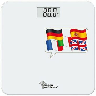 newgen medicals Sprechende Personenwaage, bis 250 kg