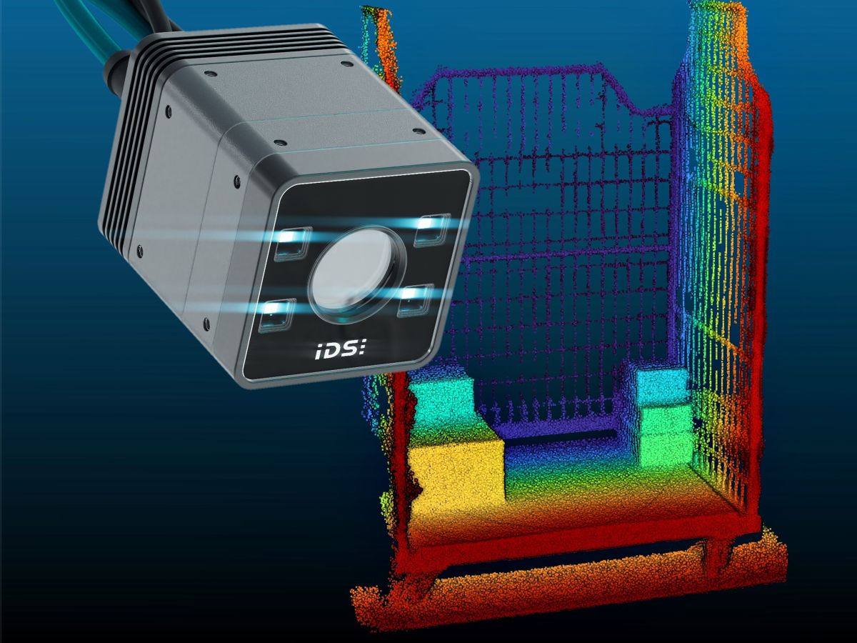 Nion 3D ToF Kamera von IDS startet in Serie
