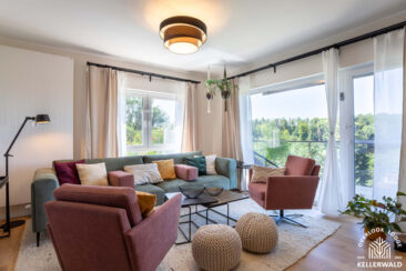 Overlook Lodge: Exklusiver Urlaub am Edersee in Vöhl
