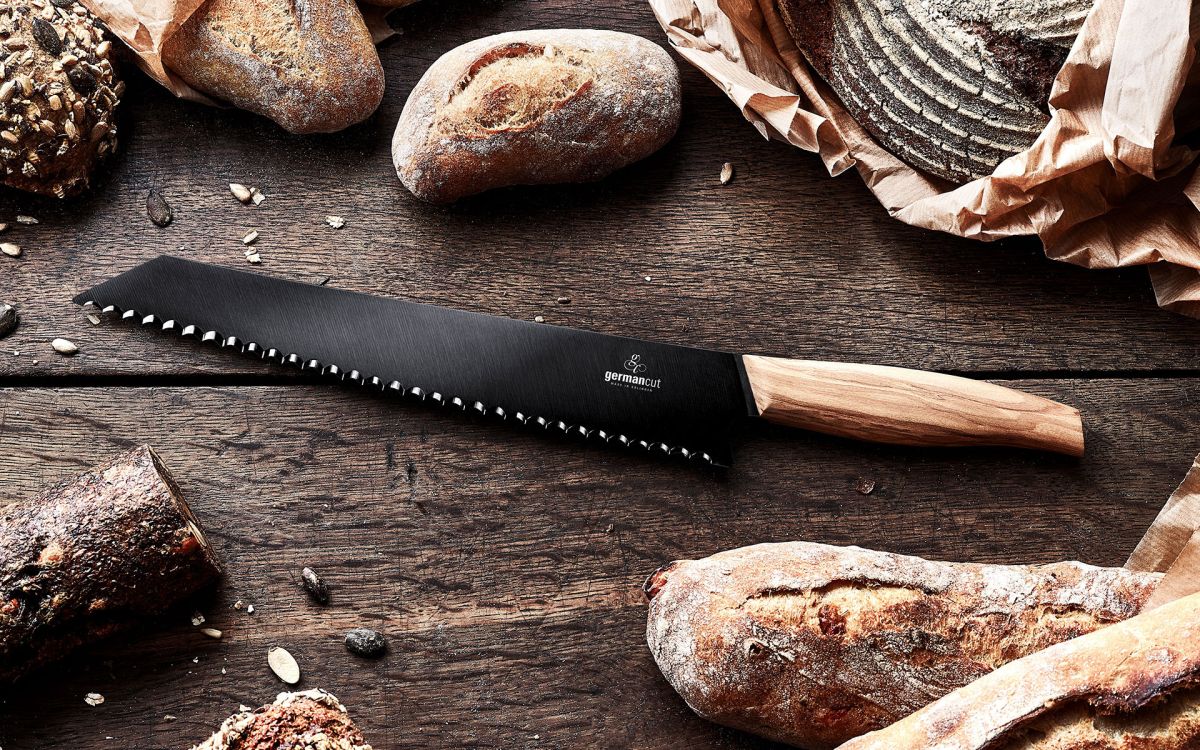 Perfekt durch jede Kruste: Germancut revolutioniert das Brotmesser mit beidseitigem Wellenschliff und DLC