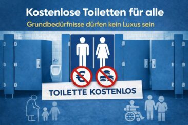 Petition fordert kostenlosen Zugang zu Toiletten in Deutschland
