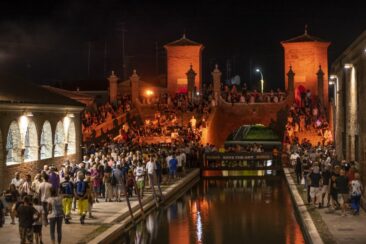 Po-Delta, Comacchio, Ferrara: Sommer in Bewegung