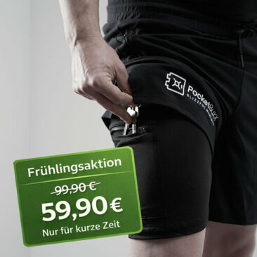 PocketBuxx 2026: MaxSpace Shorts jetzt zum Frühlingspreis