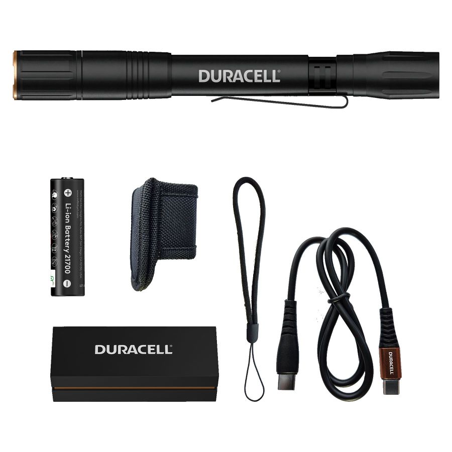 Praktisches Set für Handwerker: Aufladbare Taschen- und Stirnlampen von Duracell erhellen den Arbeitsalltag