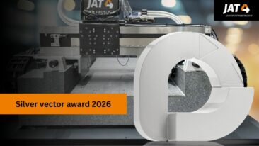 Preisverleihung des igus vector award an Jenaer Antriebstechnik