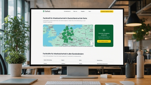 Safest-Analyse: 1.682 Anbieter für Arbeitssicherheit in Deutschland erstmals zentral vergleichbar
