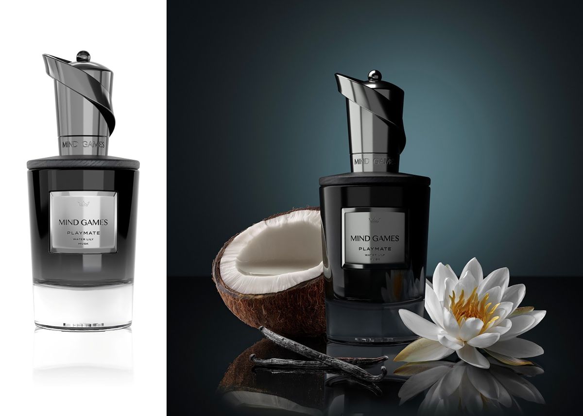 Sonne. Haut. Playmate, das neue Extrait von Mind Games Fragrances.
