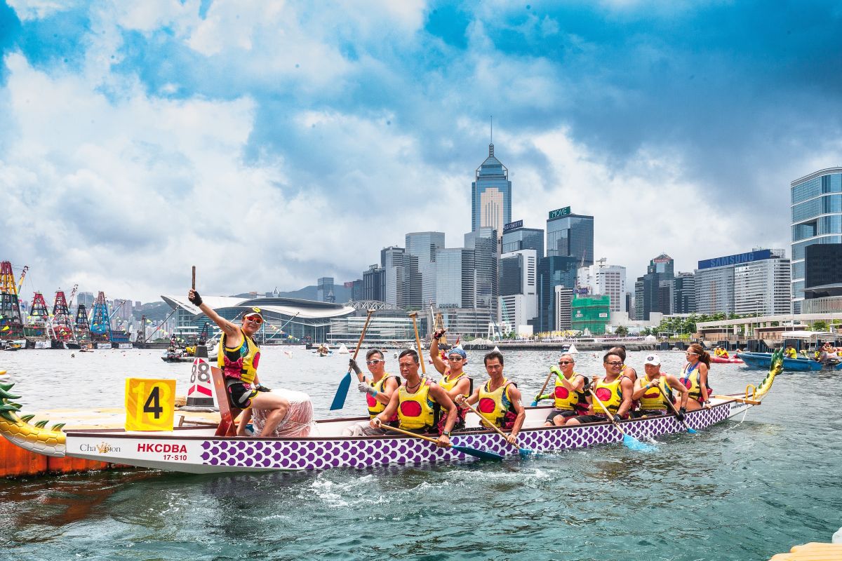 Spektakuläre Rundreise zum 50. Drachenboot-Rennen nach Hongkong